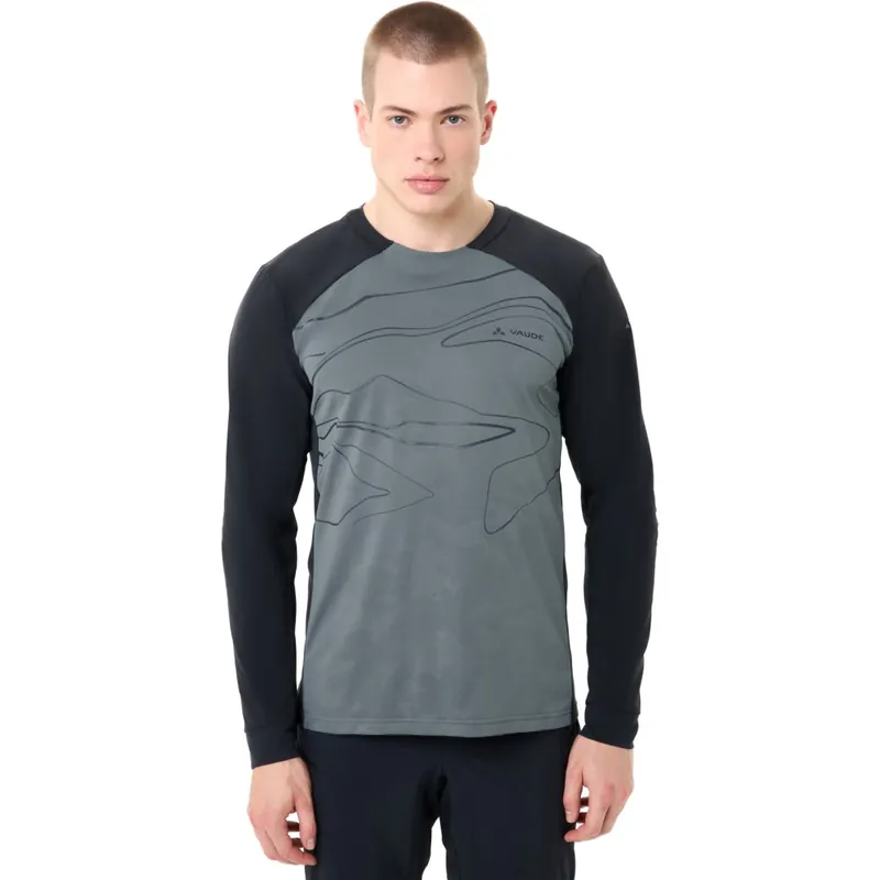 Sale Vaude Moab PRO Langarmshirt Herren - heron