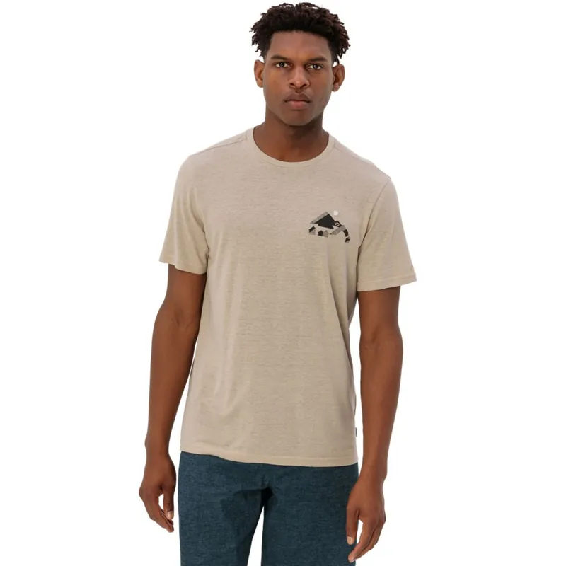 Billig Vaude Redmont T-Shirt II Herren - linen uni