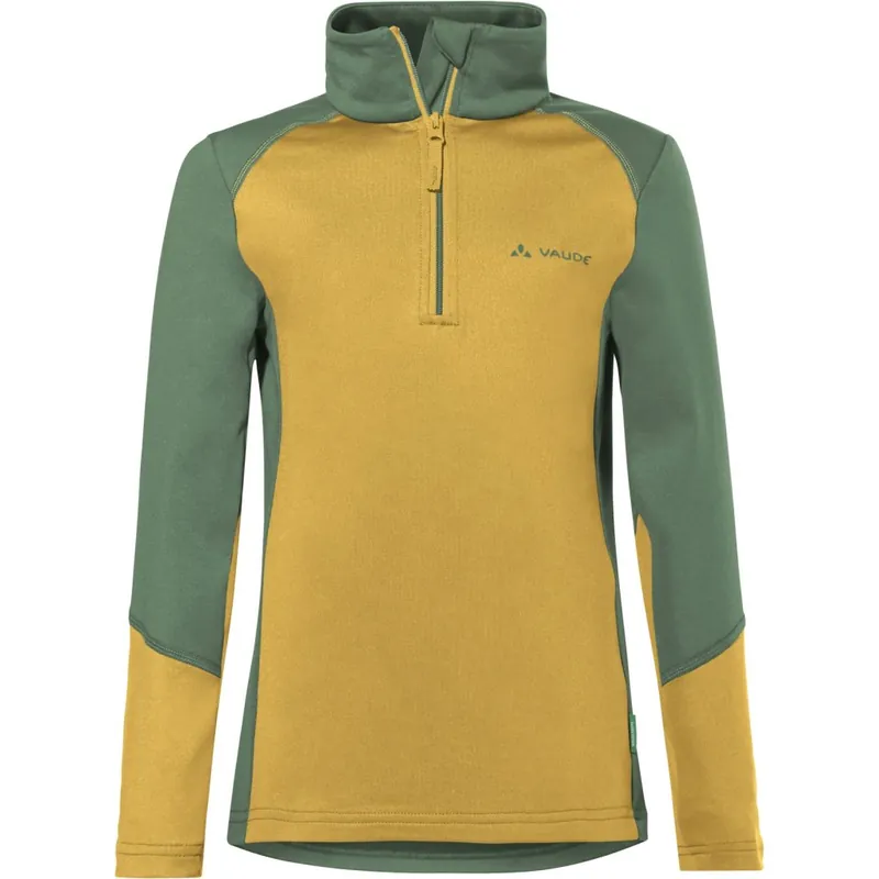 Aktuell Vaude Livigno Halfzip Fleecepullover Kinder - savanna