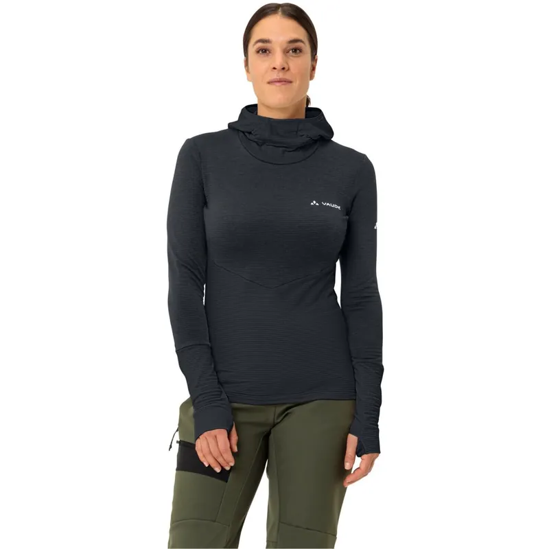 Vaude Monviso Kapuzenpullover Damen - schwarz Versand Am Gleichen Tag