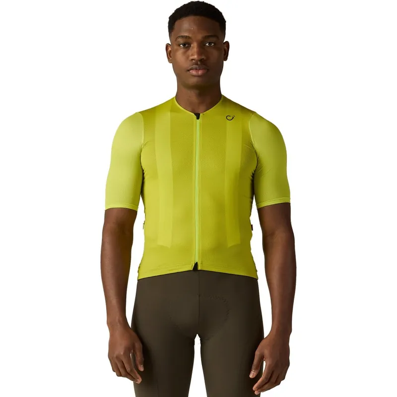 Meistverkauft Velocio Ultralight Mesh Radtrikot Herren - Bright Chartreuse