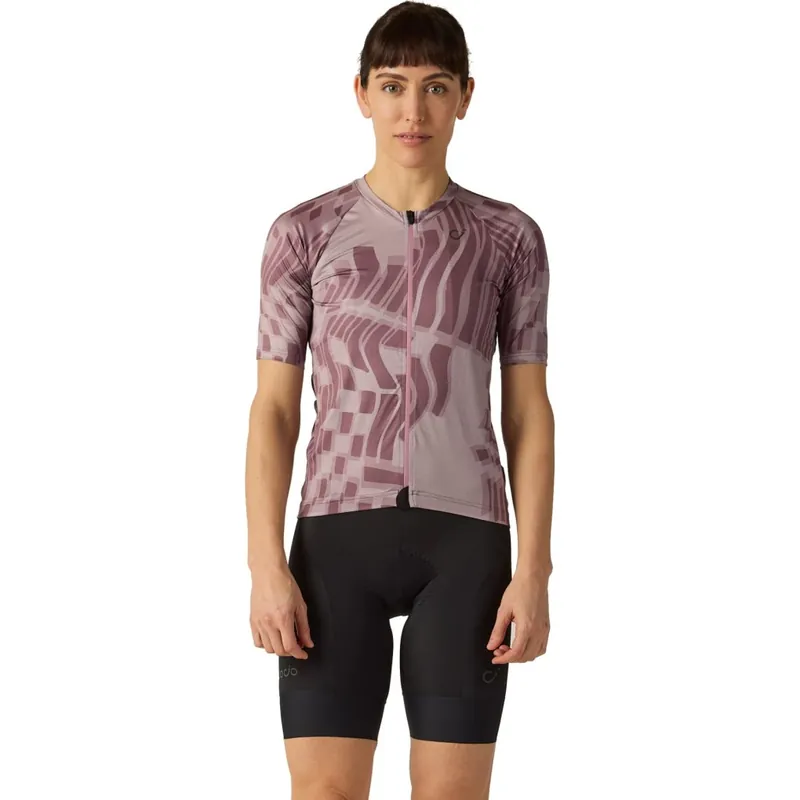 Knallerangebot Velocio One SE Radtrikot Damen - Woven Elderberry