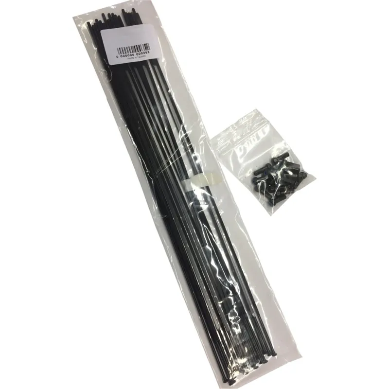 Garantierte Lieferung Vision Speichen Kit Metron 81 SL Disc - 249/233/225/240mm mit Nippeln - schwarz