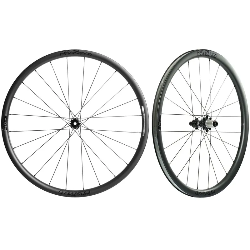 Sofort Bestellen Vision SC 30 AGX Disc Laufradsatz - 28" Carbon Clincher Centerlock - 12x100mm 12x142mm - Shimano HG