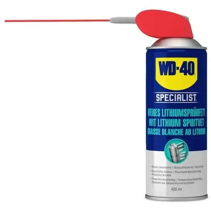 Neue Ware WD-40 Specialist Weißes Lithiumsprühfett - 400ml