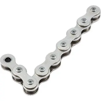 Wippermann Connex Kette - 1R8 Singlespeed / Nabenschaltung - 112 Glieder silber Zertifiziert