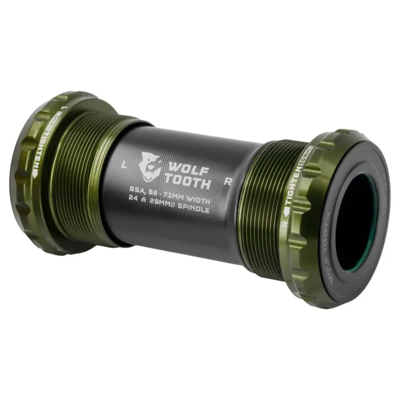 Wolf Tooth Innenlager - BSA-68/73-24 - Olive Neue Ware