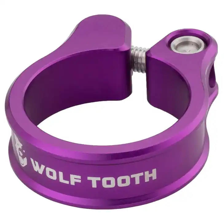Saisonangebot Wolf Tooth Sattelklemme - 31,8 mm - ultraviolett