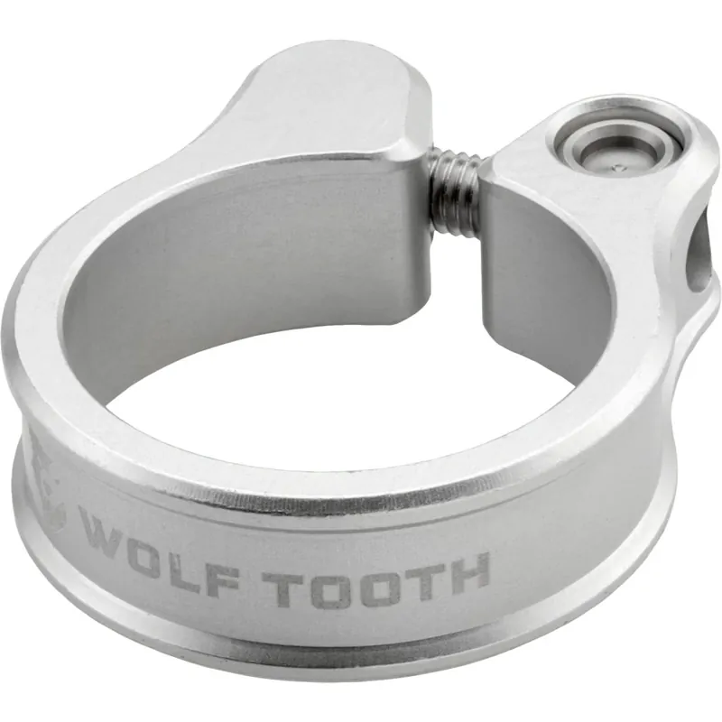 Wolf Tooth Sattelklemme - 31.8mm - rohsilber Preiswert