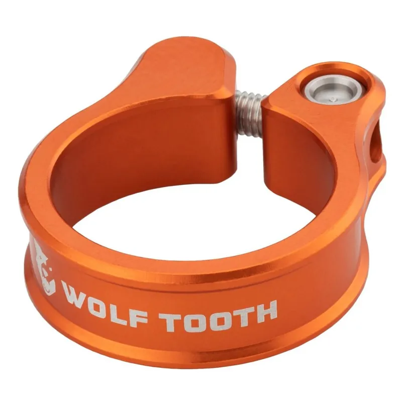 Billig Wolf Tooth Sattelklemme - 29.8mm - orange