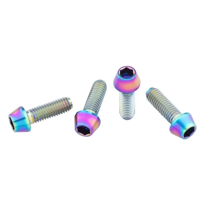 Preis Gesenkt Wolf Tooth Oilslick Titan Flaschenhalter-Schrauben