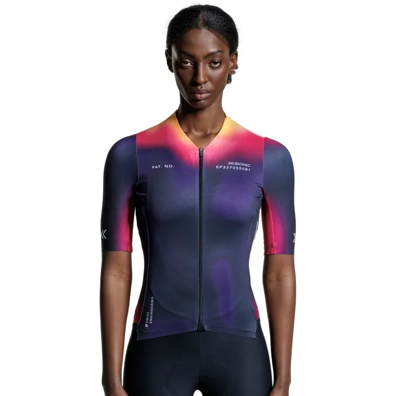 Markenware X-Bionic Corefusion Aero Radtrikot Damen - heatmap