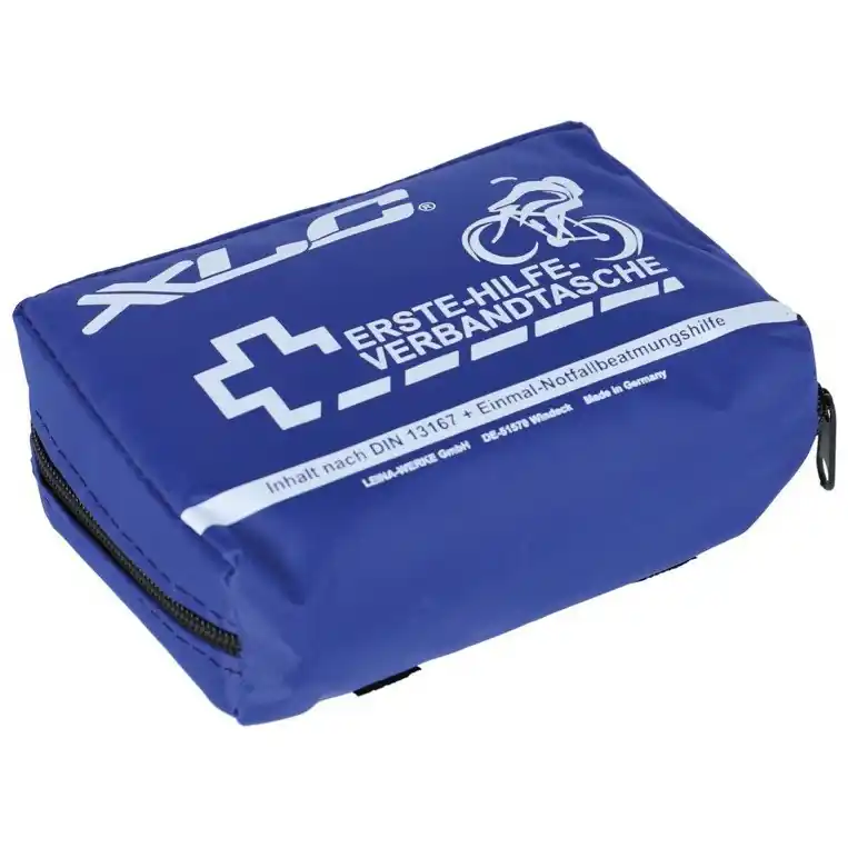 XLC Erste-Hilfe Verbandtasche inkl. Einmal-Notfallbeatmungshilfe - DIN 13167 Versand Am Gleichen Tag