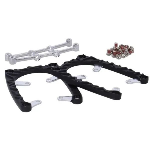 Neue Ware Xpedo Ersatzauflagenset für Traverse 4 Pedale - schwarz