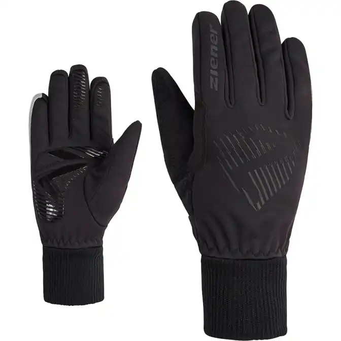 Ziener Dommi Fahrradhandschuhe Kinder - schwarz Mega-Angebot
