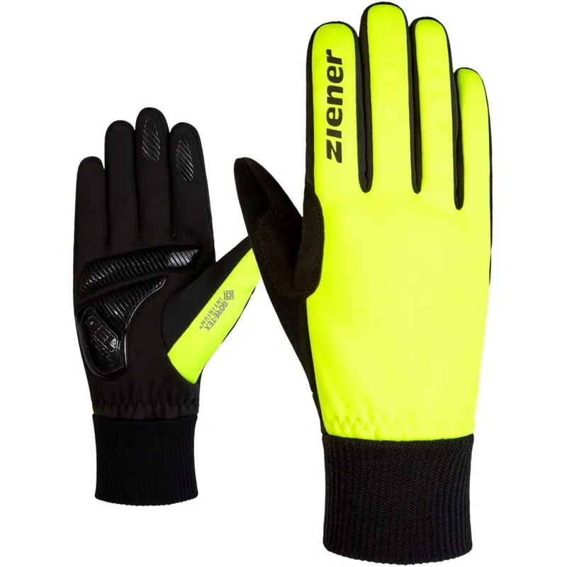 Rabatt Ziener SMU 18 Bike GTX Inf 414 Fahrradhandschuhe - poison yellow