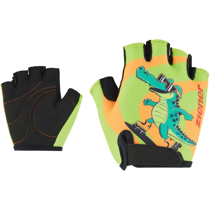 Ziener Closi Fahrradhandschuhe Kinder - new orange Nur Heute