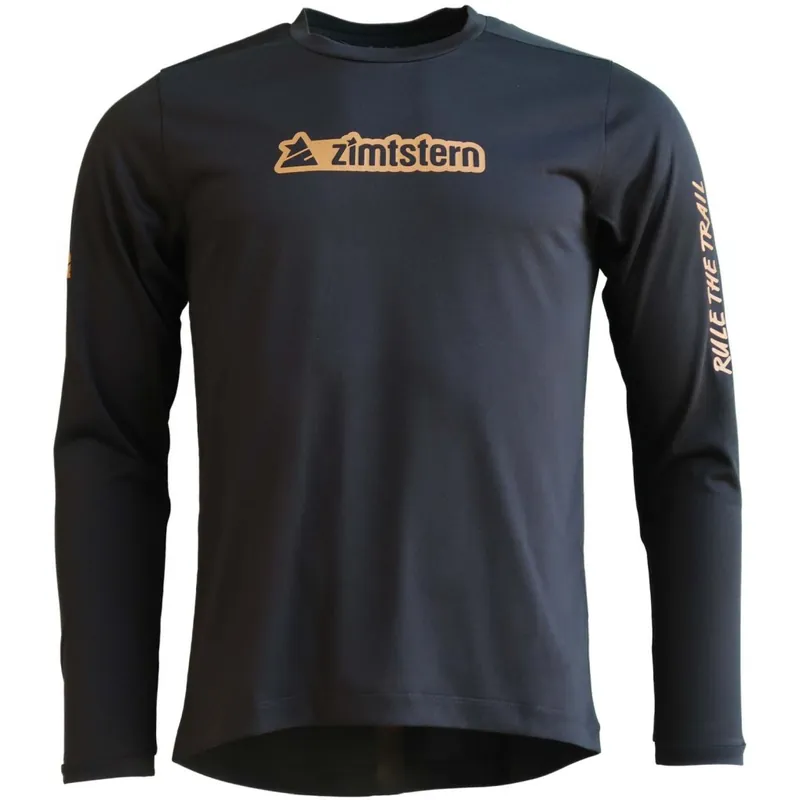 Nur Für Kurze Zeit Zimtstern Corez MTB Langarmshirt Herren - Pirate Black