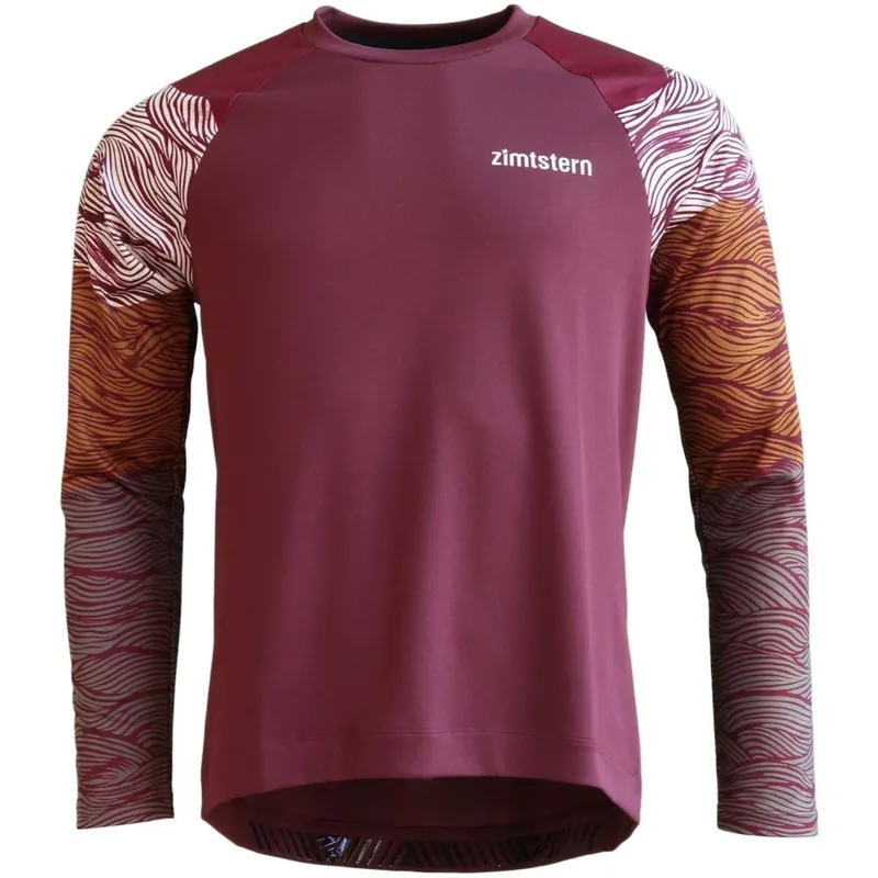 Zimtstern Braapz Langarm MTB-Trikot Herren - Windsor Wine Begrenztes Angebot