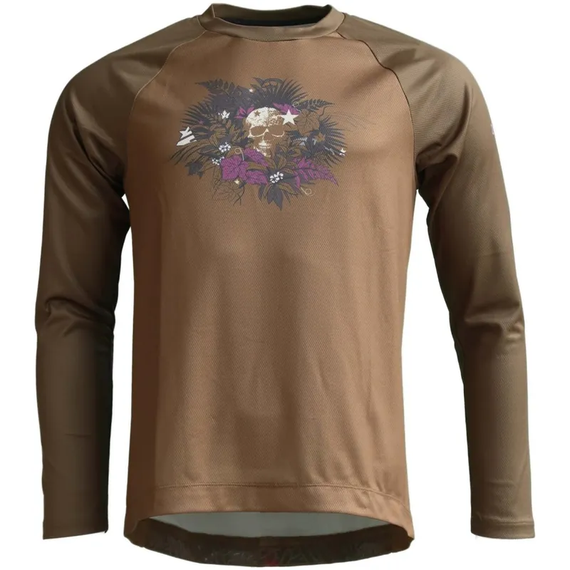 Mega-Angebot Zimtstern Braapz Langarm MTB-Trikot Herren - Military Olive