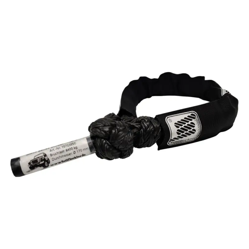 Tauwerkschäkel Novoleen PU 12 Black Series, 6,0 t Zertifiziert