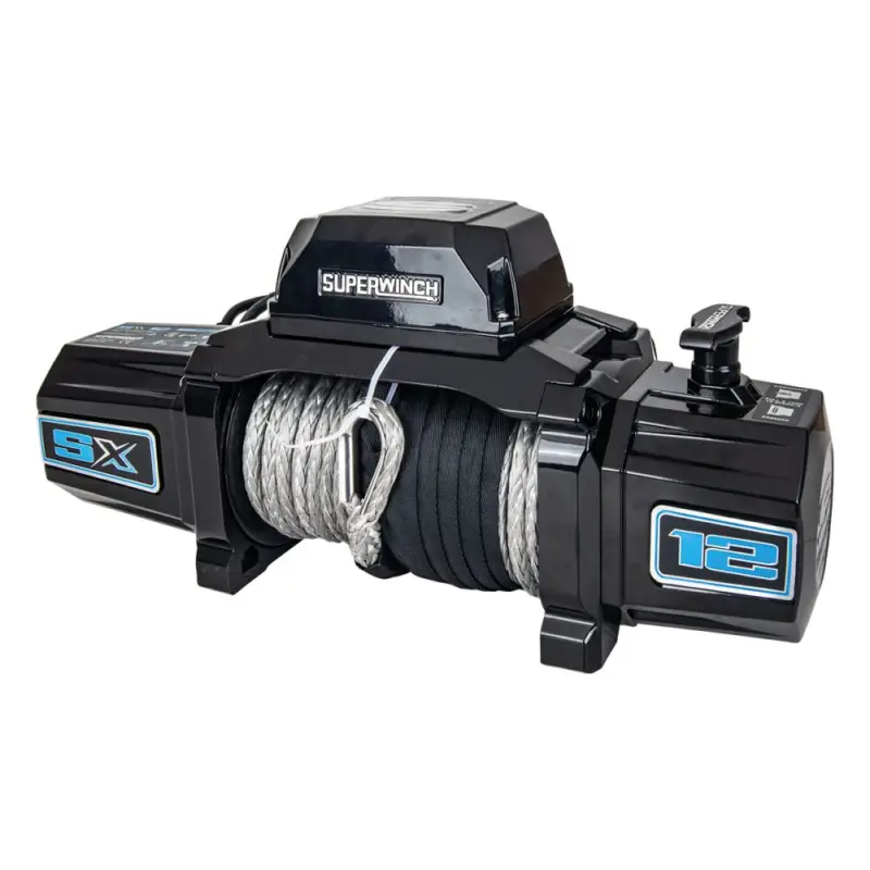 Superwinch SX12SR Black, elektrische Seilwinde, 12V Sonderaktion