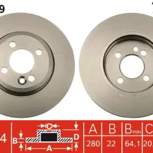 Geprüft TRW DF4799 - Bremsscheibe