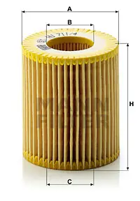 Preisknaller MANN-FILTER HU 711/4 x - Ölfilter