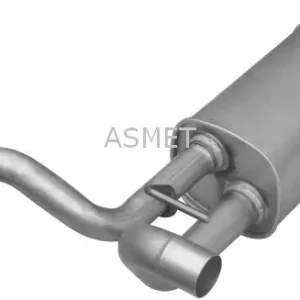 ASMET 05.258 - Mittelschalldämpfer Super-Preis