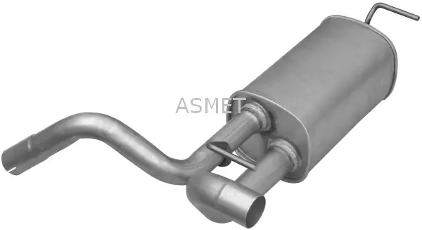 ASMET 05.258 - Mittelschalldämpfer Super-Preis