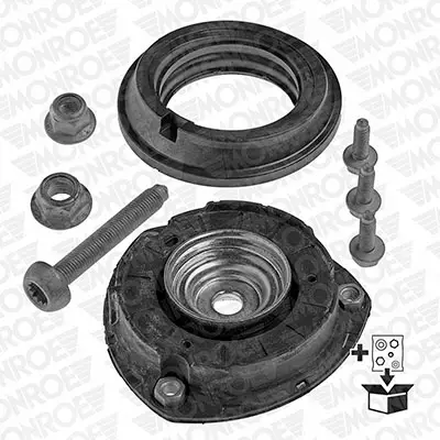 MONROE MK411 - Reparatursatz, Federbeinstützlager - MOUNTING KIT Markenware