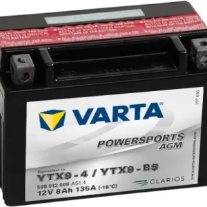 VARTA 508012008A514 - Starterbatterie - POWERSPORTS AGM 8Ah 135 A 12 V Wochenendangebot