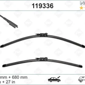 SWF SF336 Scheibenwischer 119336 - DAS ORIGINAL SET680mm / 680mm Angebot