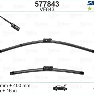 Highlight VALEO VF843 Scheibenwischer 577843 - SILENCIO FLAT BLADE SET650mm / 400mm