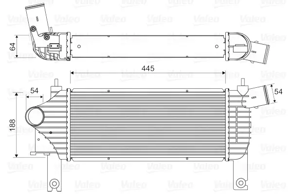 Direktkauf VALEO 818608 - Ladeluftkühler