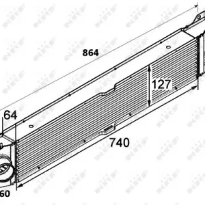 Schneller Versand NRF 30798 - Ladeluftkühler