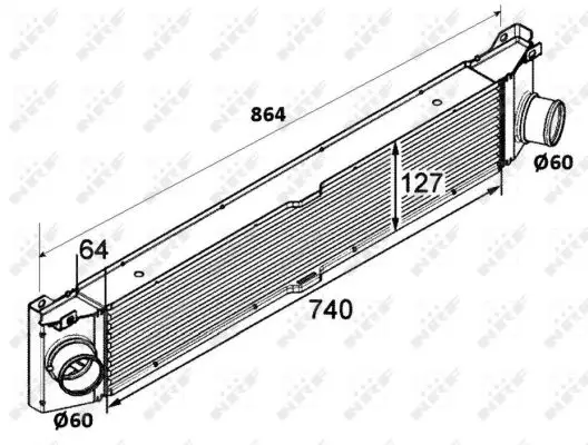 Schneller Versand NRF 30798 - Ladeluftkühler