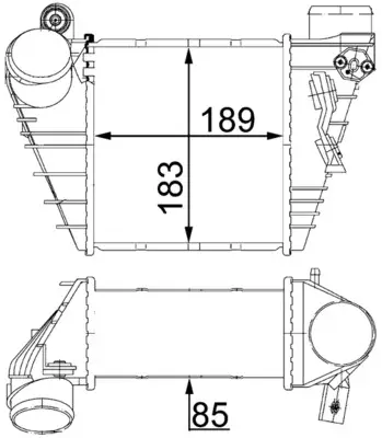 MAHLE CI 22 000S - Ladeluftkühler Sonderaktion