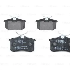 Zertifiziert BOSCH 0 986 494 387 - Bremsbelagsatz, Scheibenbremse