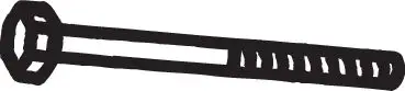 BOSAL 258-885 - Schraube, Abgasanlage Garantierte Lieferung