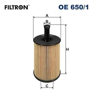 Begrenztes Angebot FILTRON OE 650/1 - Ölfilter
