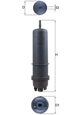 Top-Angebot KNECHT KL 872/7 - Kraftstofffilter