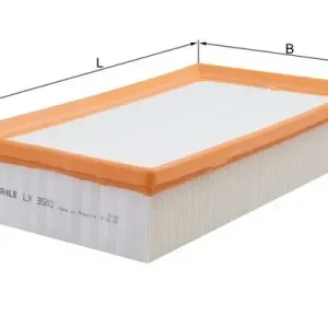 Begrenztes Angebot KNECHT LX 3502 - Luftfilter