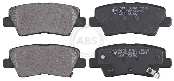 A.B.S. 35133 - Bremsbelagsatz, Scheibenbremse Nur Für Kurze Zeit