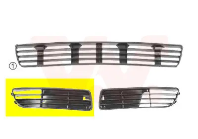 VAN WEZEL 0323504 - Lüftungsgitter, Stoßfänger - ** Equipart ** Markenprodukt