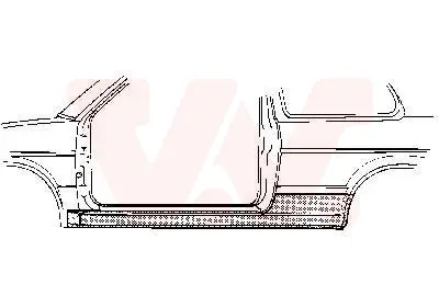 Top-Preis VAN WEZEL 5812102 - Einstiegsblech