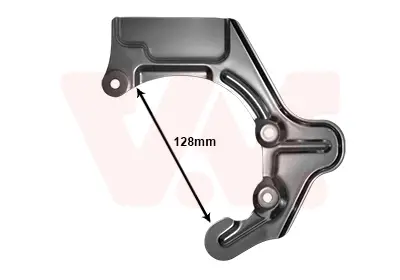 VAN WEZEL 5824371 - Spritzblech, Bremsscheibe Garantierte Lieferung