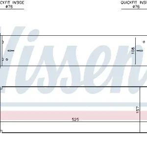 Sichere Zahlung NISSENS 96364 - Ladeluftkühler - ** FIRST FIT **