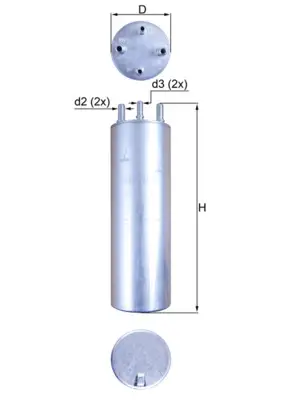 MAHLE KL 229/11 - Kraftstofffilter Direkt Vom Hersteller