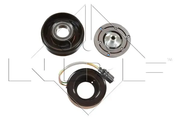 Geprüft NRF 380014 - Magnetkupplung, Klimakompressor